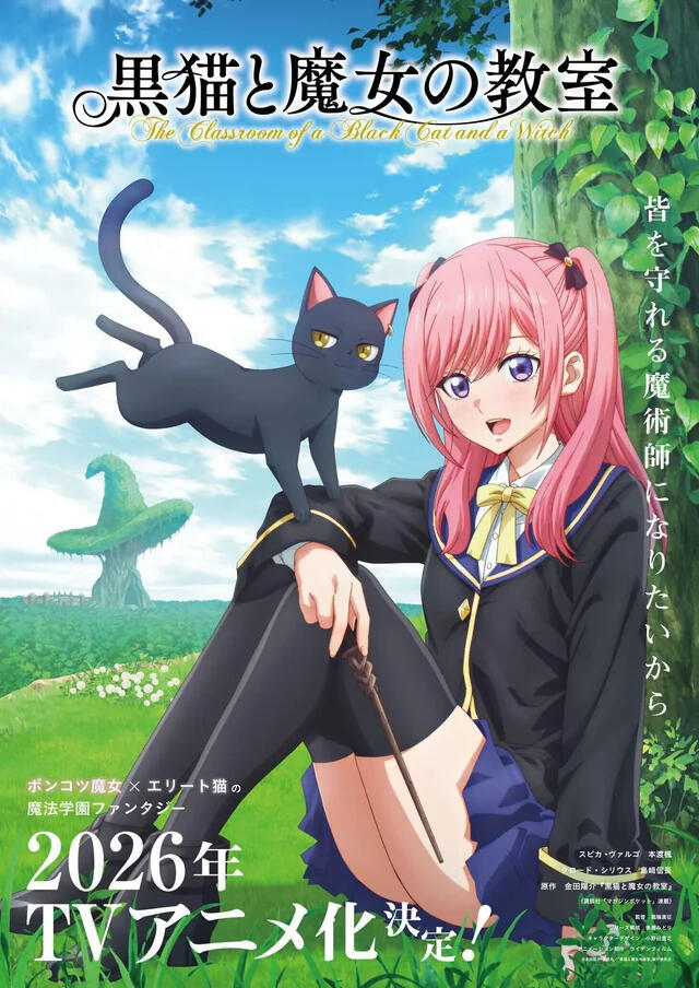The Classroom of a Black Cat and a Witch